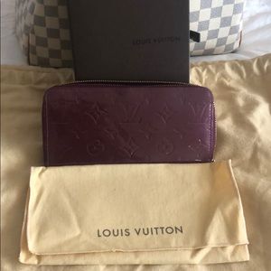 Louis Vuitton Zippy Monogram Vernis Wallet